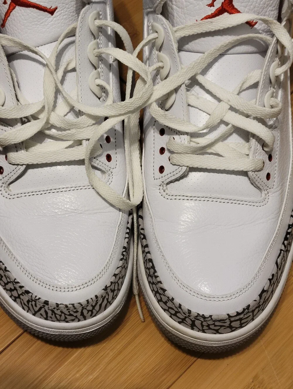 Air Jordan 3 Retro White Cement 2011 Men’s Size 15